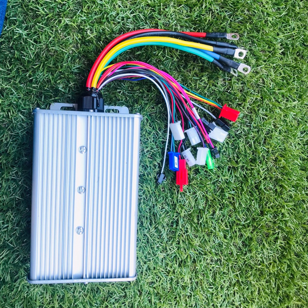 กล่องคอนโทรล 48/72v2000w sorf start ออกตัวนิ่ม สำหรับมอเตอร์บัสเลส