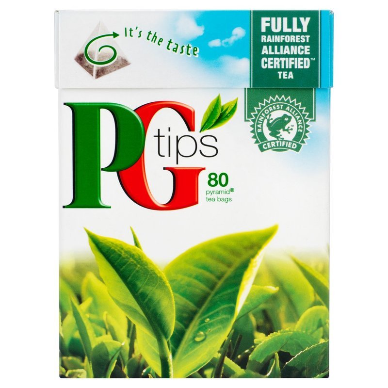 PG TIPS English Tea x 80 Bags