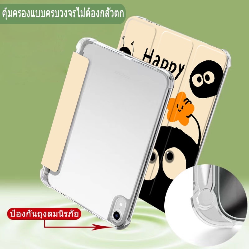 TPU เคสสำหรับไอแพด ใช้สำหรับ Gen10/9/8/7/6/5 Air5/4/3/2/1 9.7