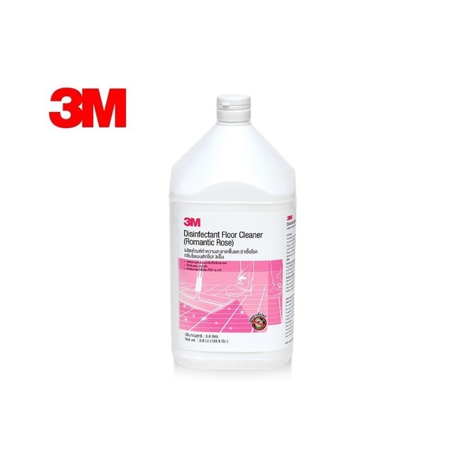 น้ำยาฆ่าเชื้อ3m และ น้ำยาถูพื้น3m โรแมนติกโรส 3800 ml มีสินค้าพร้อมส่ง 3M ของแท้ขวดสี่เหลี่ยม