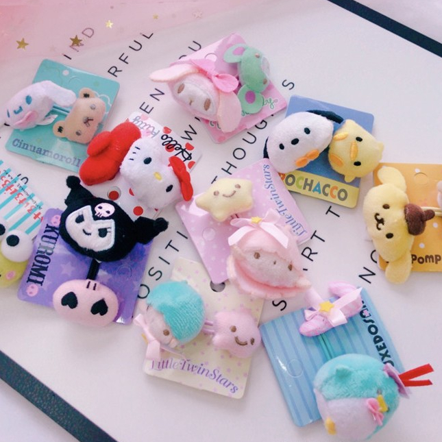 (พร้อมส่ง🐰) Sanrio hair band ยางรัดผม ยางมัดผม