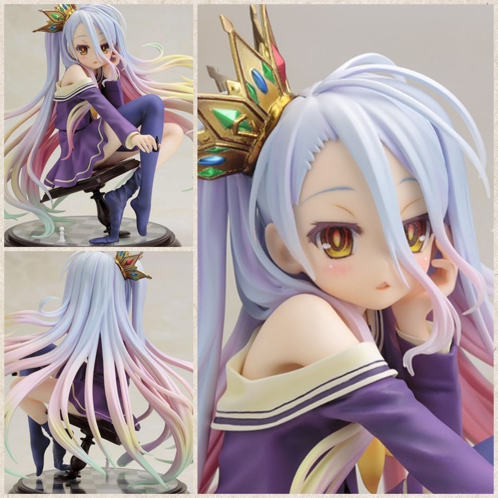 Figure ฟิกเกอร์ Model โมเดล จากเกม No Game No Life โนเกม โนไลฟ์ Shiro ชิโระ 1/7 อนิเมะ การ์ตูน มังงะ