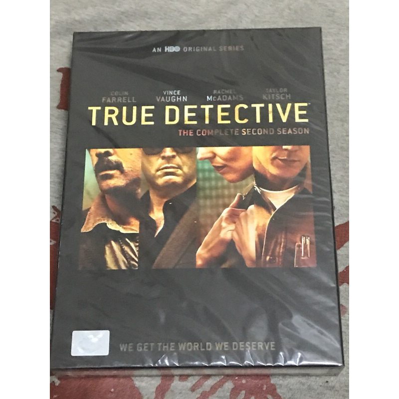 DVD,ดีวีดีซีรี่ส์ TRUE DETECTIVE THE COMPLETE SECOND SEASON แผ่นแท้ มาสเตอร์ มือ 1