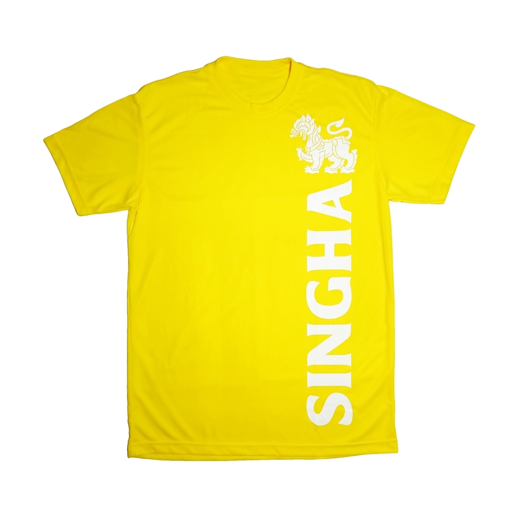 เสื้อ SINGHA (สิงห์) สีเหลือง ไซส์​ M !!