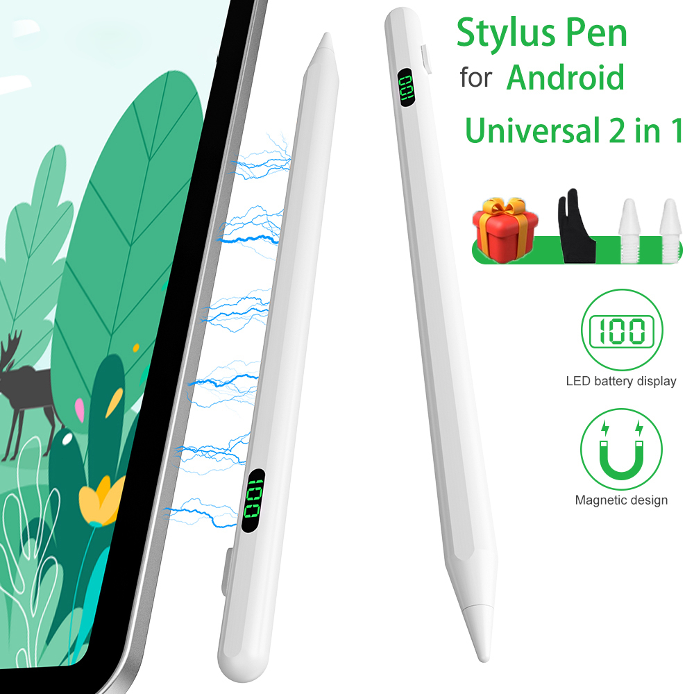 [COD]   ปากกาทัชสกรีนใช้ได้ทุกรุ่น ปากกา android  Stylus Pen สำหรับ reami oppo samsung