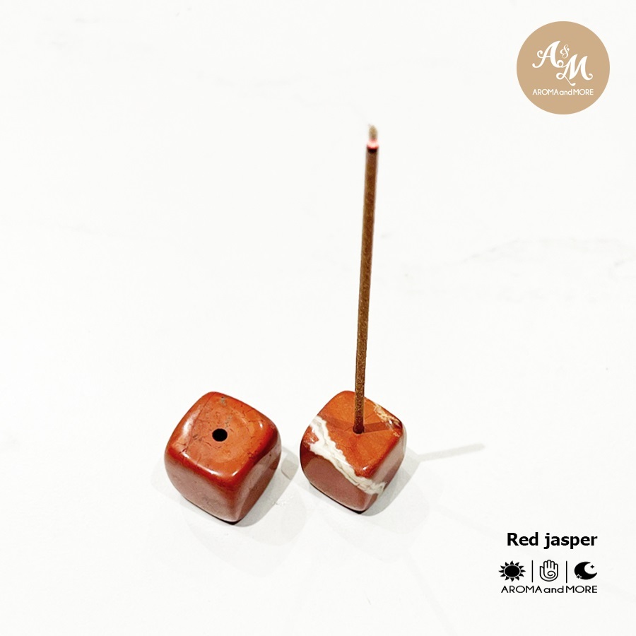 Aroma&More หินคริสตัล สำหรับวางก้านธูป Crystal incense holder หินธรรมชาติ ขัดเงา วางตกแต่ง ขนาด 2x2x2cm ราคา ถูกที่สุด ดีลบีเคเค แกลเลอรีภาพที่ 6