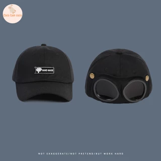 cocotamcoco หมวก หมวกแก๊ปcapมีแว่นตา สุดชิคและคลาสสิค แว่นตาหมวกเบสบอล