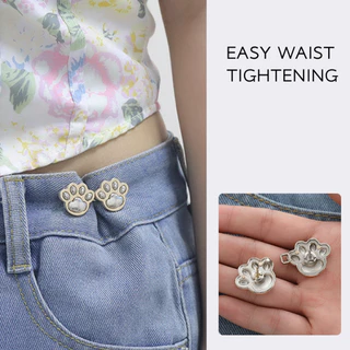 [พร้อมส่งจากไทย] หัวเข็มขัดปรับเอว สไตล์เรียบง่าย กรงเล็บลูกแมว ง่ายต่อการปรับกางเกง มีหลายสีให้เลือก