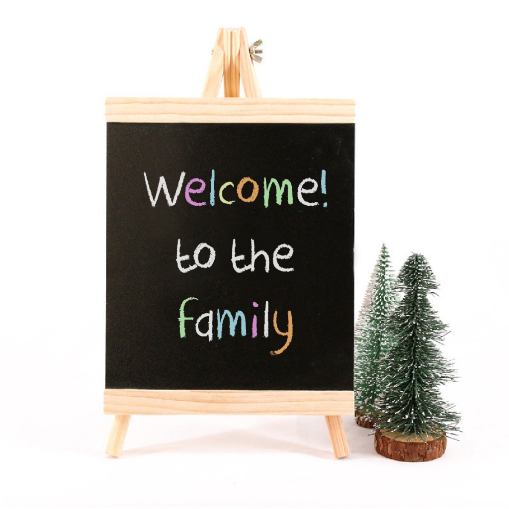 MOTARRO กระดานดำขาตั้ง ชอล์กบอร์ด กระดานชอล์กมีขาตั้งไม้ S/M/L/XL/XXL สำหรับคาเฟ่ ร้านอาหาร MO027 - รูปที่ 5