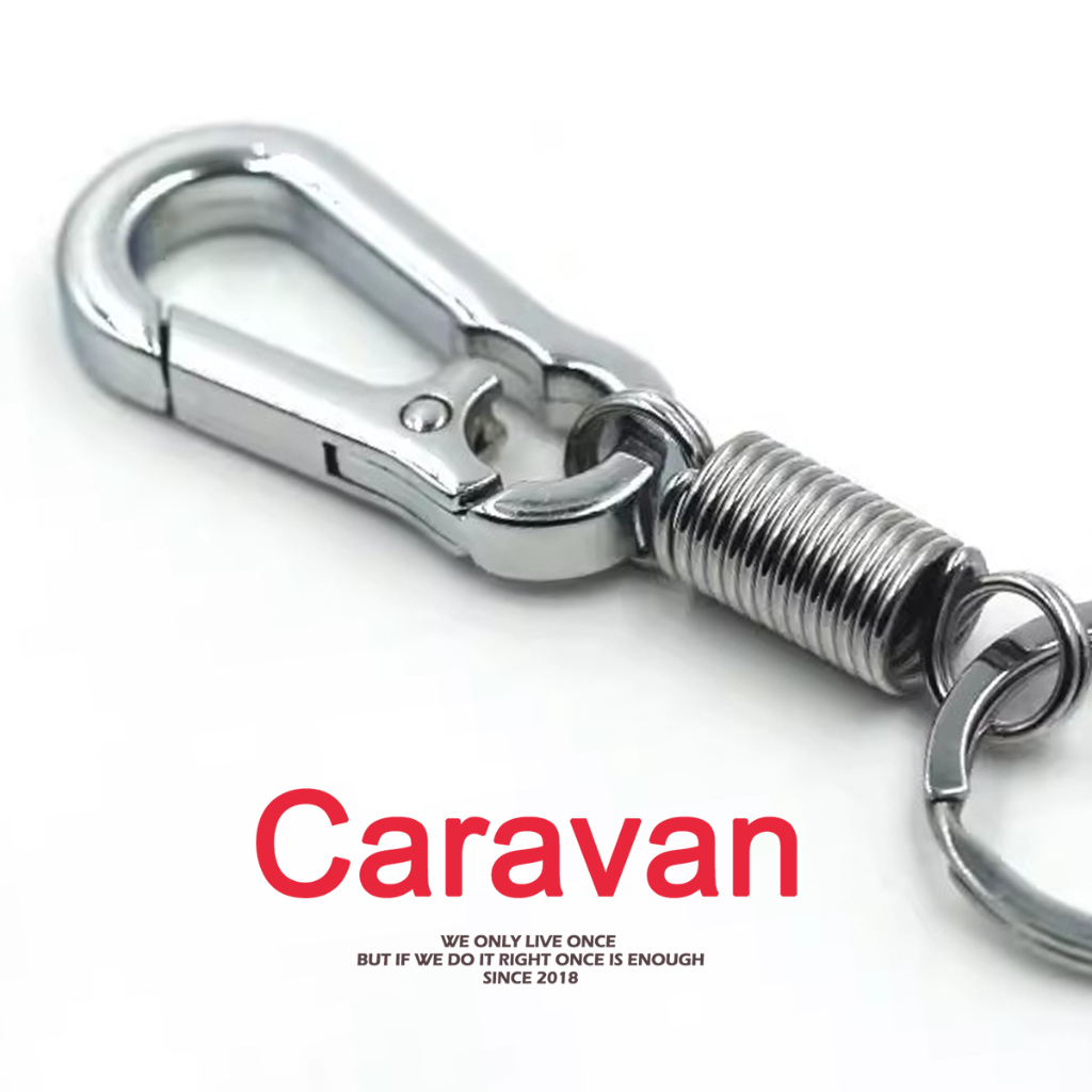 Caravan Crew Keychain ตะขอพวงกุญแจ แสตนเลส