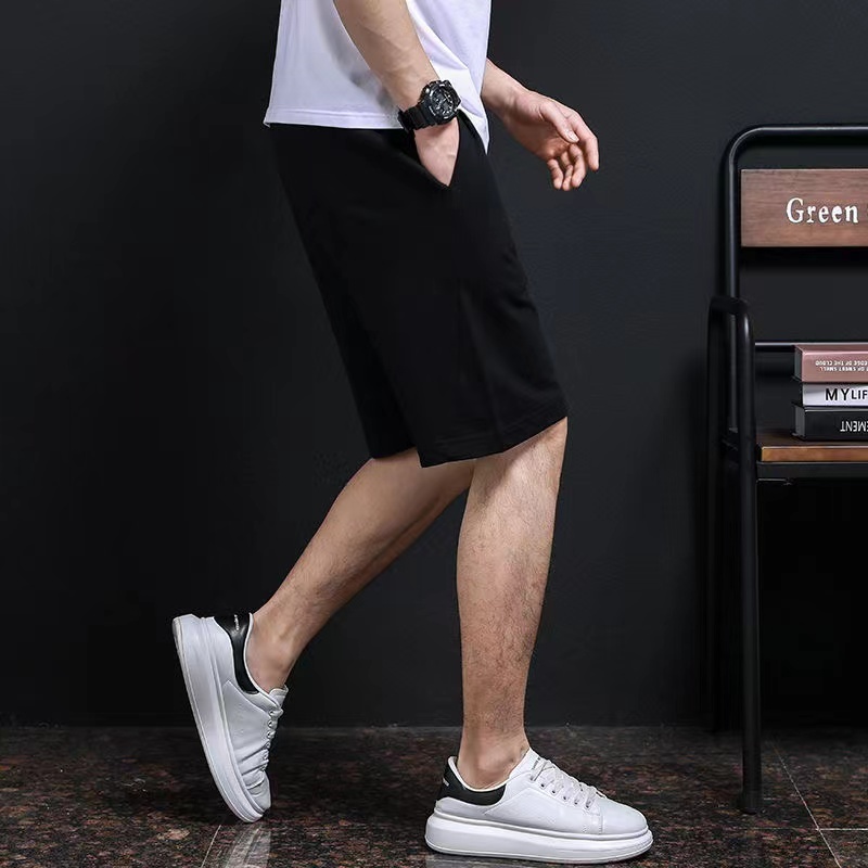 กางเกงขาสั้นลำลองผู้ชาย XL เอว “24-40” ปักลาย มีกระเป๋าซิป ราคาถูก