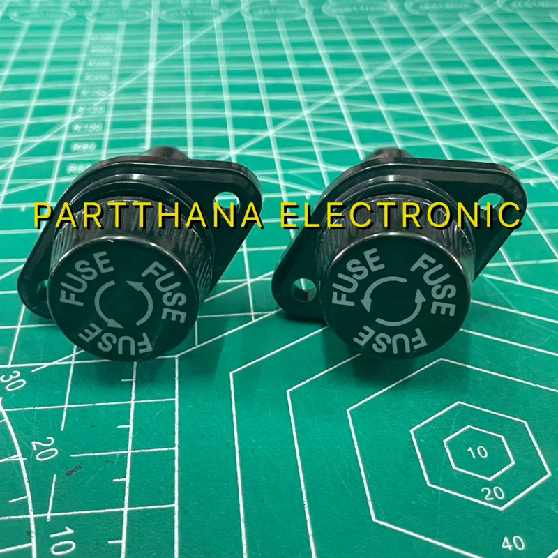 กระบอกฟิวส์  R3-18 ใส่ฟิวส์ 10x38MM  ราคาต่อ1 ตัว✅ พร้อมส่งในไทย🚛💨