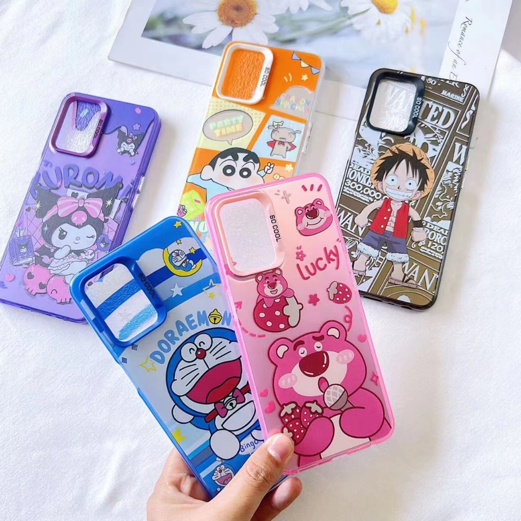 เคส SO COOL ลายการ์ตูนมาใหม่ สำหรับรุ่น OPPO A18 5G A17 A17K A15 A15S A16 A5S A12 A7 F9 A3S A54 A53 A93 A94 A57 A58 A78