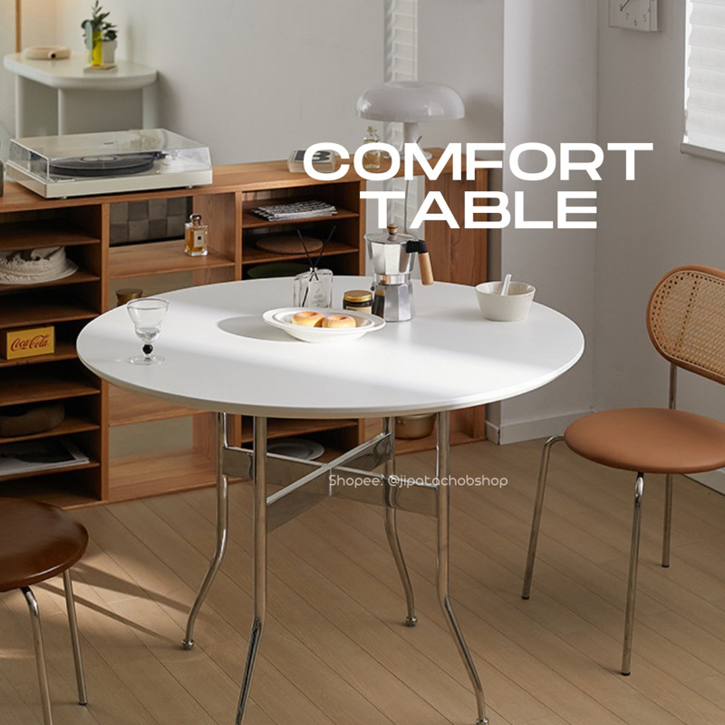 JIPATACHOBSHOP | comfort table 🍽️ โต๊ะทานข้าว คาเฟ่ ร้านกาแฟ รับประทานอาหาร