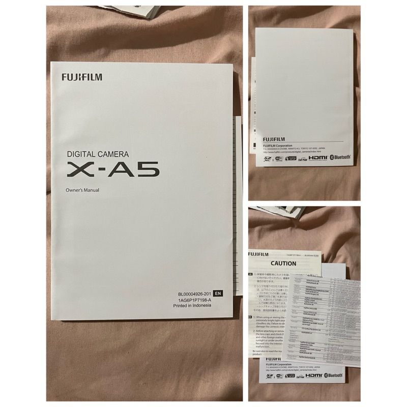 คู่มือกล้อง fuji xa5 fuji xa2