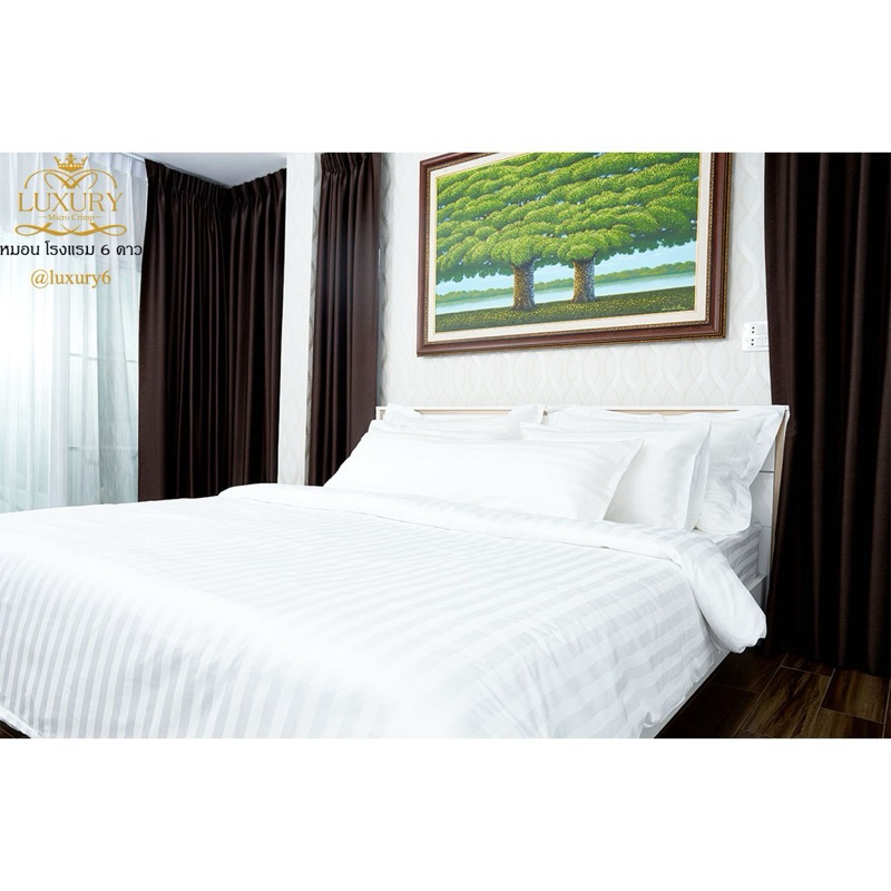 ผ้าห่มนวมเย็บติดมาตรฐาน(หมอนโรงแรม 6 ดาว Luxury) จัดส่งฟรี