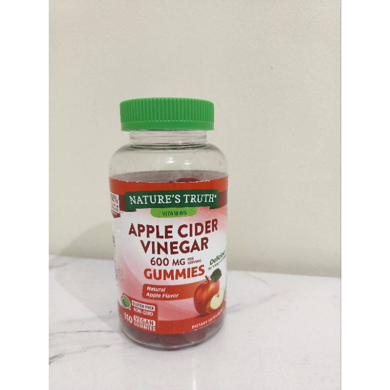 Nature's Truth Apple cider vinegar 110 gummies