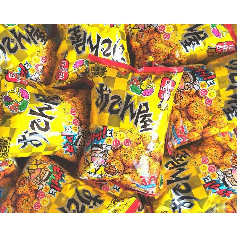 ขนมโอเดนย่า Odenya ข้าวโพดอบกรอบรสซีฟู้ด (ไม่มีการ์ด)