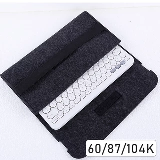 ร้านคนไทย! "กระเป๋าใส่คีย์บอร์ด กันฝุ่น 60/87/104Key 60 87 104 case keyboard เคสคีย์บอร์ด "