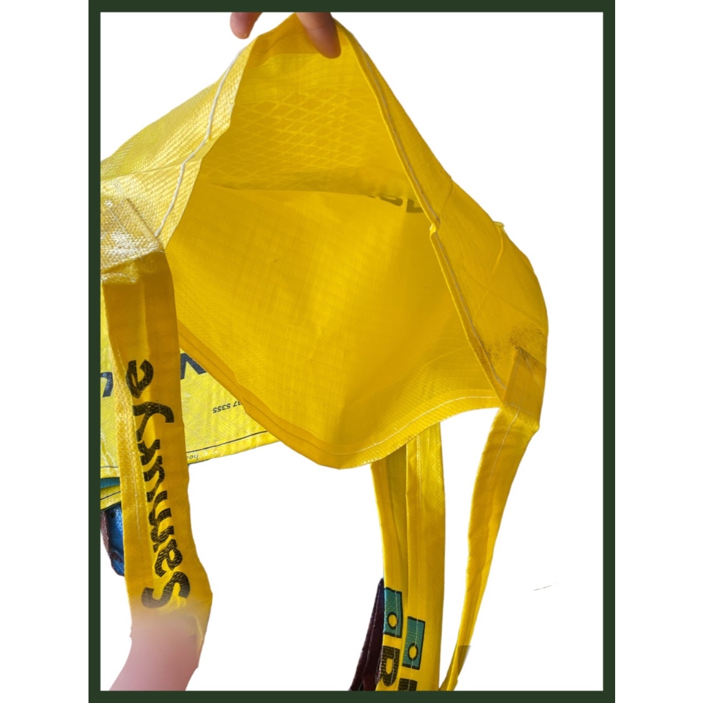 ย่ามถุงปุ๋ย ย่ามกระสอบ กระเป๋าถุงปุ๋ย คละสี - รูปที่ 3