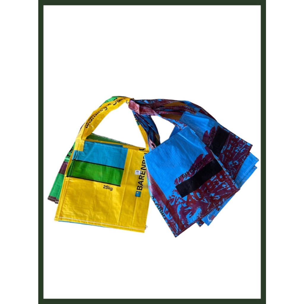 ย่ามถุงปุ๋ย ย่ามกระสอบ กระเป๋าถุงปุ๋ย คละสี - รูปที่ 2