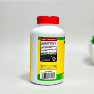 Kirkland Signaure vitamin D3 50mcg(2000iu) 600 Softgel วิตามินนำเข้าจากอเมริกา