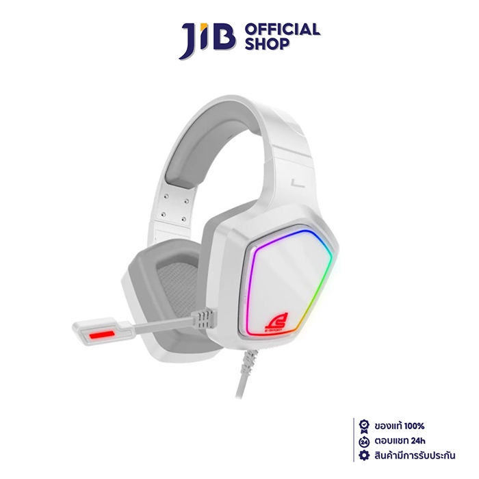 HEADSET (หูฟัง) SIGNO HP-832W STRIKER (WHITE)