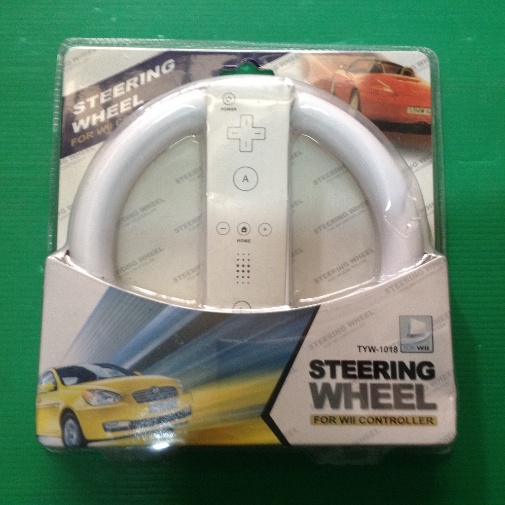 STEERING WHEEL FOR WII CONTROLLER