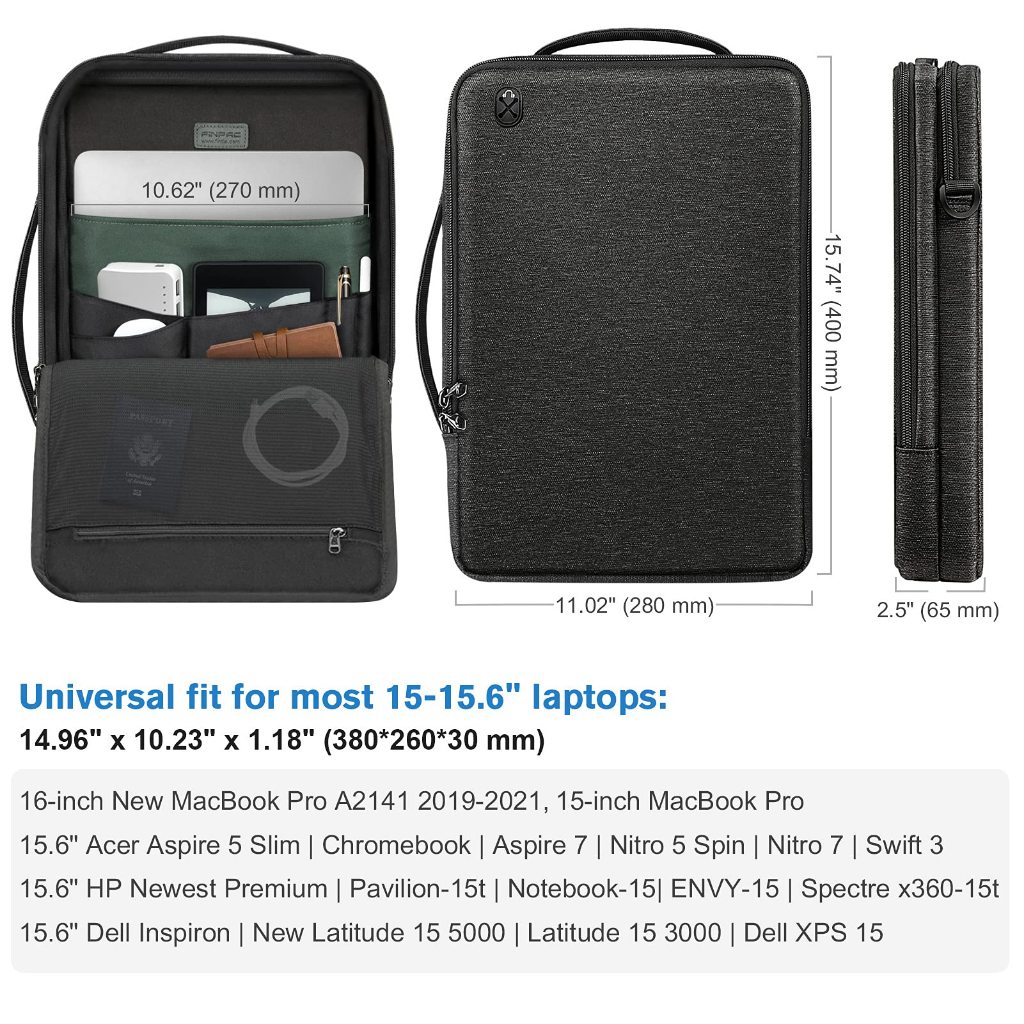 กระเป๋าสะพายข้าง  with Shoulder Strap แท็บเล็ต 13-16 Inch for Labtop14inch 15.6inch macbook13.3-16inch iPad12.9