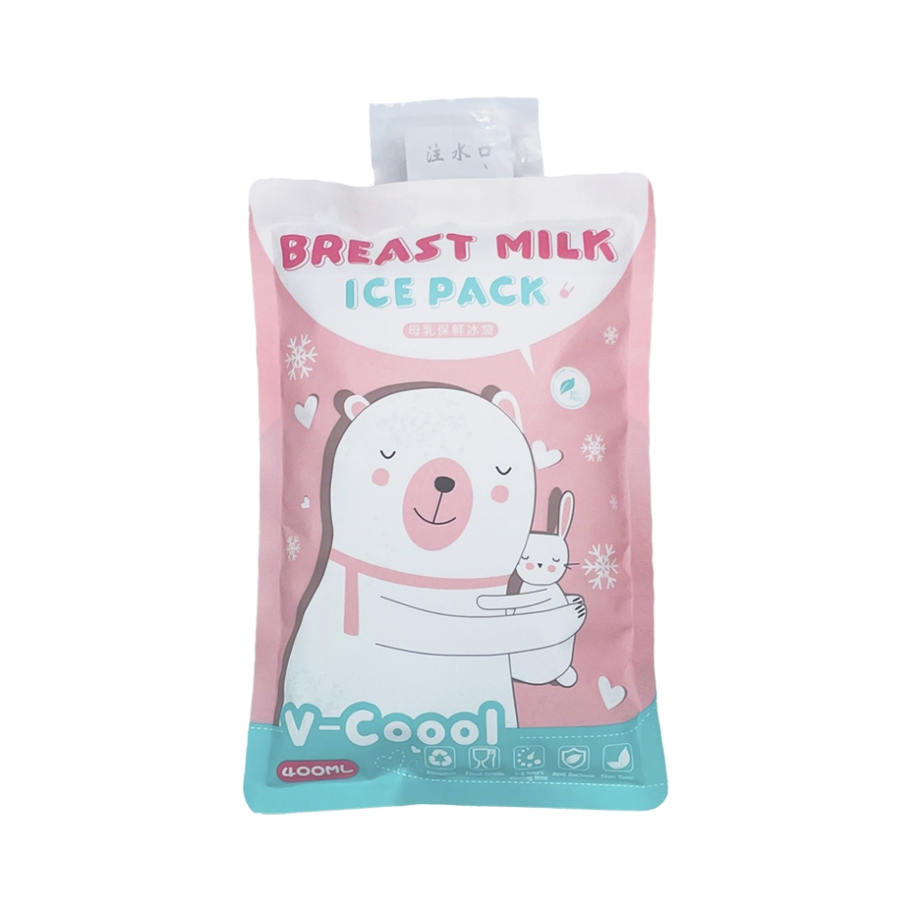 V-COOOL เจลเก็บความเย็น 1 ชิ้น สำหรับใช้เก็บความเย็น เก็บอุณหภูมิน้ำนมได้ สามารถนำกลับมาใช้ซ้ำได้ไม่จำกัด ขนาด26.5x20cm