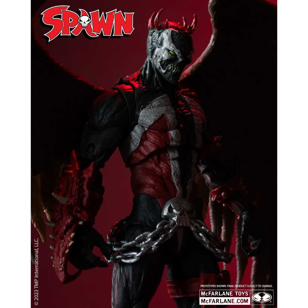 McFarlane Toys 7" : King Spawn with Wing and minions 90182