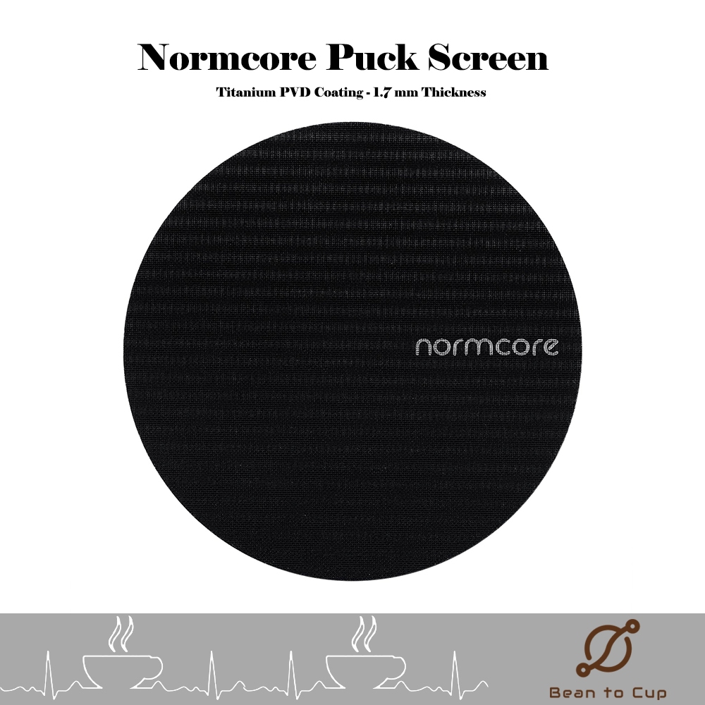 NORMCORE Puck Screen PVD - 1.7mm THICKNESS / แผ่นกระจายน้ำเคลือบไทเทเนียม PVD หนา ขนาด 58.5mm