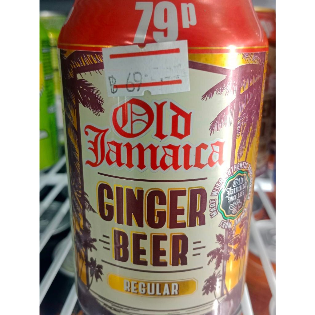 OLD JAMAICA Ginger Beer ***6-PACK*** Soda Pop Can 330ml X 6 = 19080ml - UK IMPORT