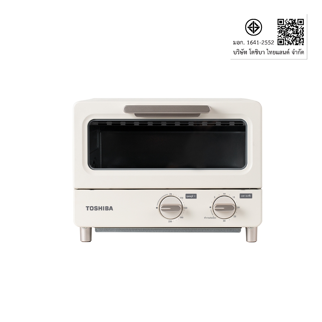โตชิบา เตาอบไฟฟ้า 10 ลิตร สีเบจ รุ่น ET-TD7080(IV) TOSHIBA OVEN 10 L BEIGE ET-TD7080(IV) - รูปที่ 7