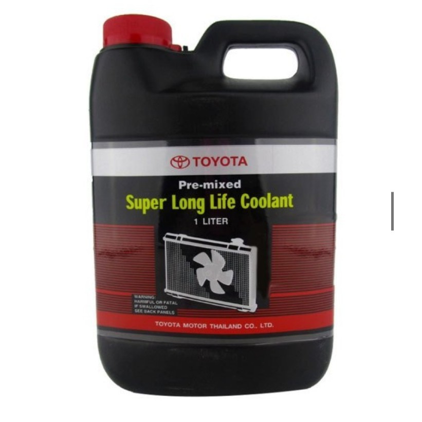 น้ำยาหม้อน้ำ Toyota โตโยต้า แท้ห้าง Pre-Mixed Super Long Life Coolant หม้อน้ำ น้ำยาหล่อเย็น
