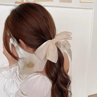 🇹🇭พร้อมส่งในไทย🇹🇭 กิ๊บกล้วยติดผม BOW DECOR CLIP ทรงโบว์พริ้วสวย