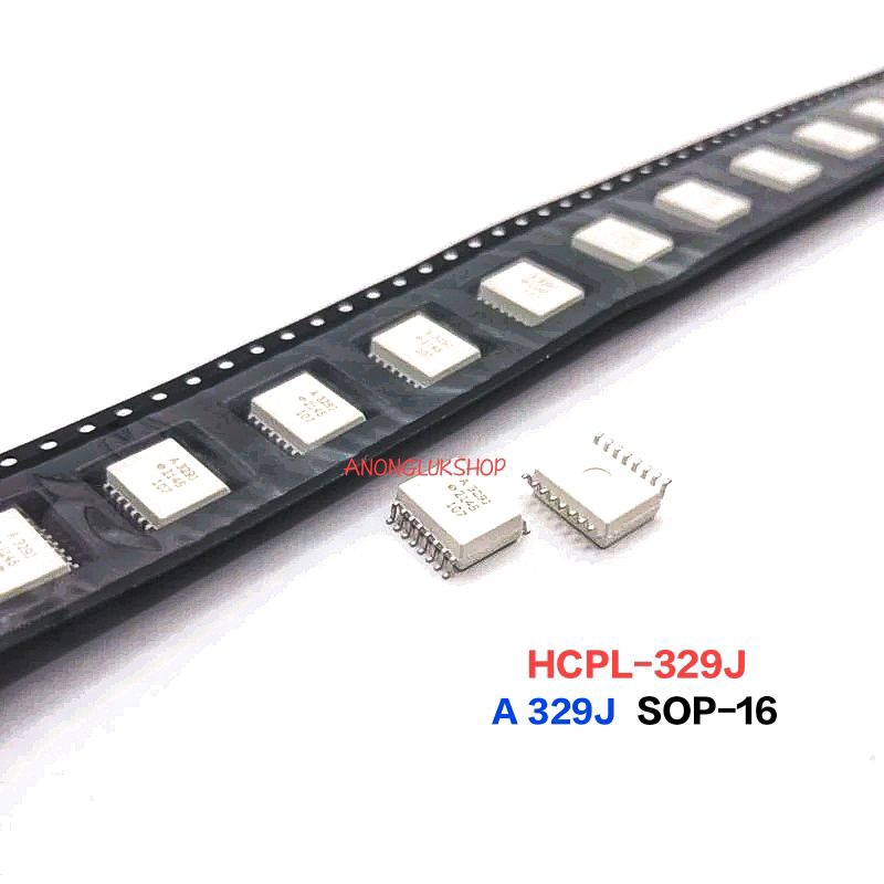 ราคา 1ตัว 👉👉 HCPL-329J HCPL329J HCPL329 A329J A 329J SOP-16  SMD OPTOCOUPLER