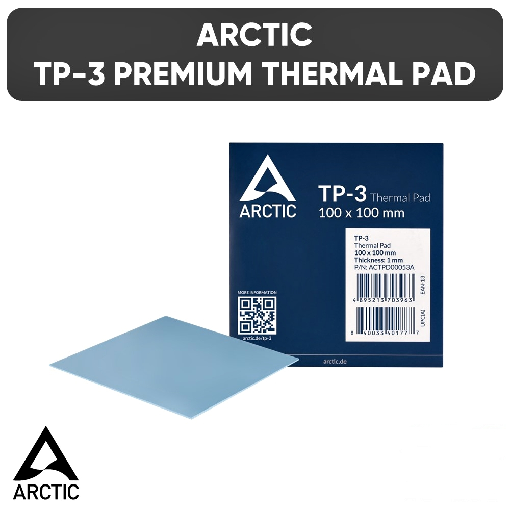 ✔ของแท้✔ ARCTIC THERMAL PAD TP-3 Premium Performance Thermal Pad ซิลิโคนนำความร้อน