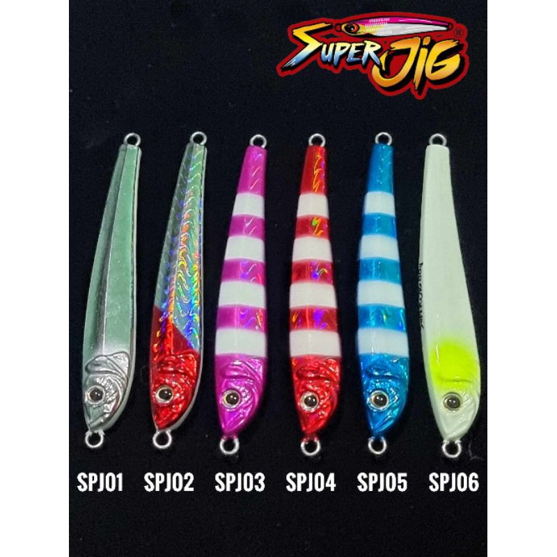 News SuperJig 2024 งาน มาตรฐานญี่ปุ่นมีขนาด 40g 60g 80g เหมาะกับ งานจิ๊กกิ้ง SuperJig Lure Thailand #SuperJig