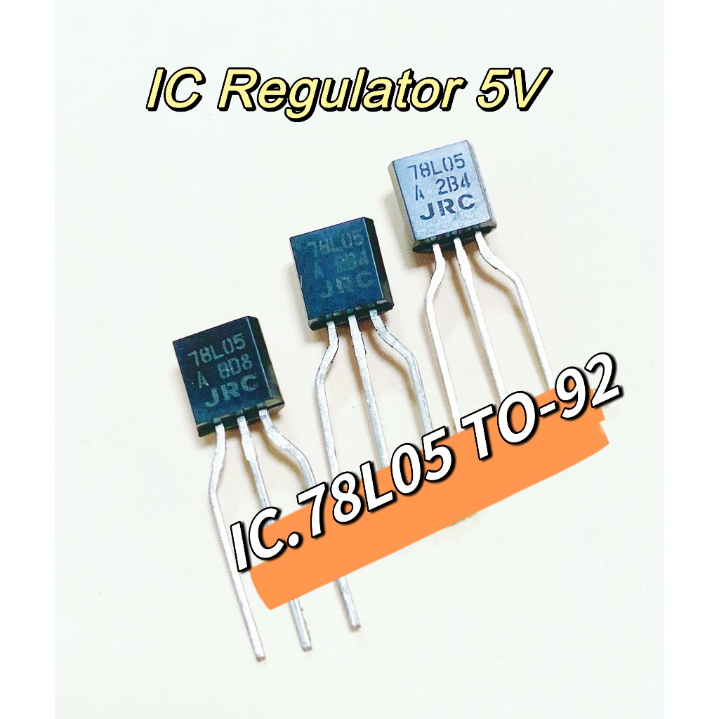 78L05  5V 100mA 0.1A Voltage Regulator TO-92