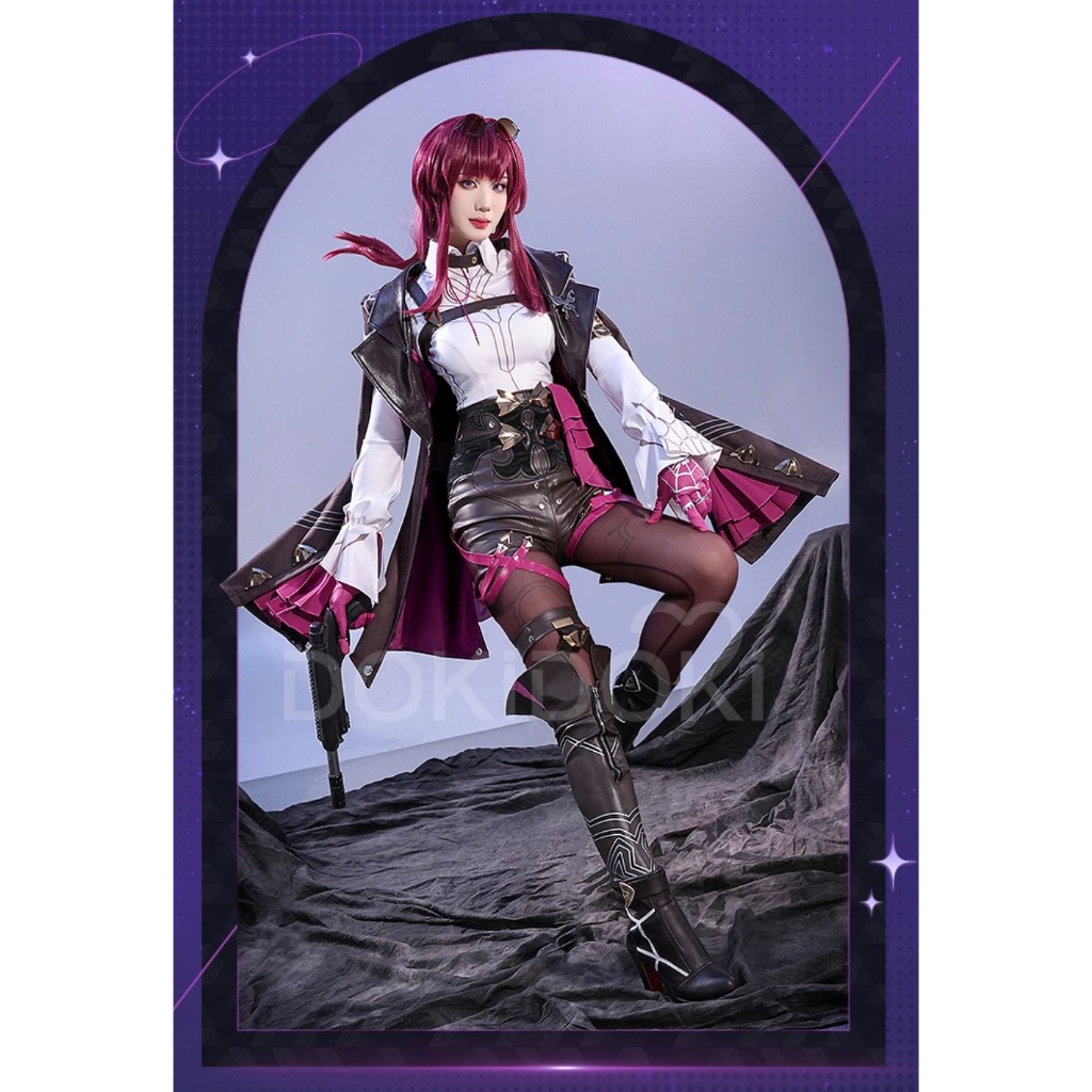 Kafka Cosplay Costume Game Honkai: Star Rail Cosplay  Honkai Kafka Women Cosplay Costume Kafka