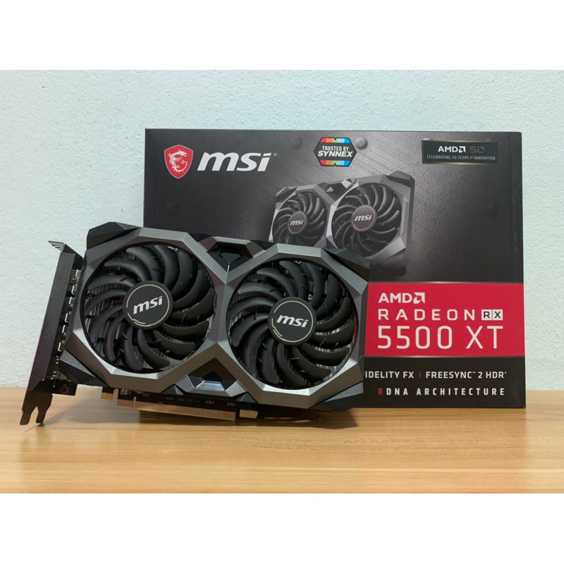 MSI RX 5500XT 4GB ( สภาพดี )