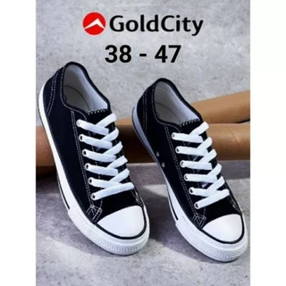 🔥Hot item🔥 ส่งไว!!! ราคาถูกที่สุด!!! ของแท้ 💯%!!! GoldCity รุ่น 1207 รองเท้าผ้าใบ U.S.ไซส์ : 38 - 45