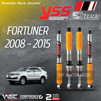 YSS โช้คอัพ Fortuner 2008 - 2015 รุ่น E-Series หน้า-หลัง
