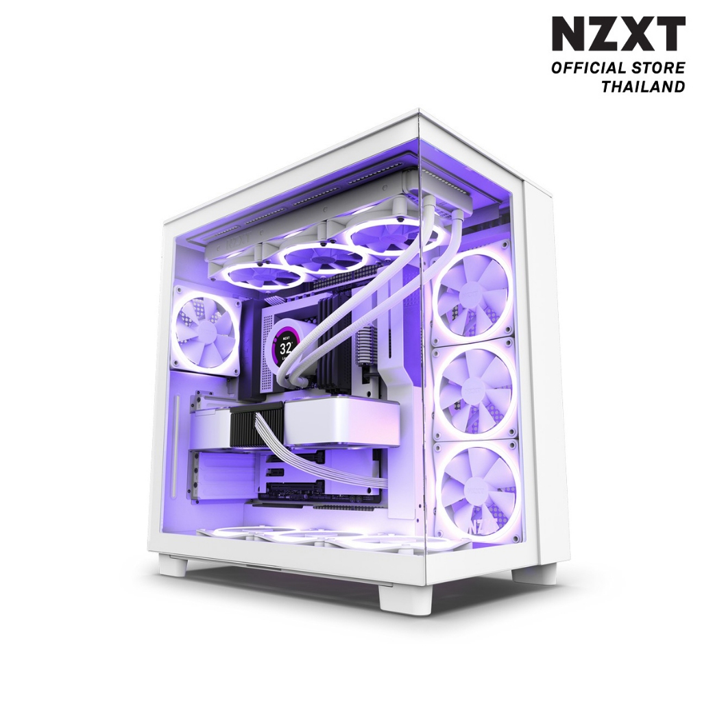 NZXT CASE H9 ELITE WHITE : CM-H91EW-01