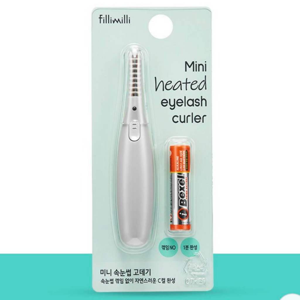 Fillimilli Mini Heated Eyelash Curler — ที่ดัดขนตาไฟฟ้าขนาดมินิ ขนตาเด้งงอนสวย ราคา ถูกที่สุด ดีลบีเคเค แกลเลอรีภาพที่ 6