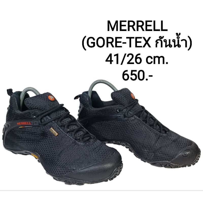 รองเท้ามือสอง MERRELL 41/26 cm. (GORE-TEX กันน้ำ) (พื้น Vibram)