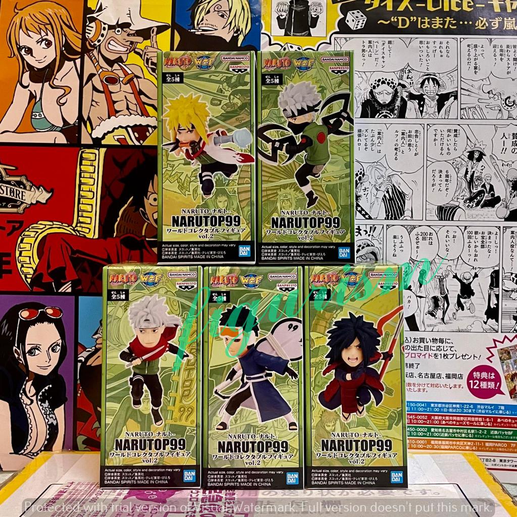 WCF Narutop99 นารูโตะ Vol.2, Minato Kakashi Sakumo Obito Madara แท้ ญี่ปุ่น