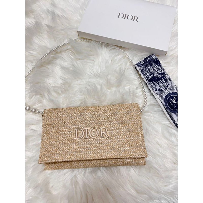 Dior ViP Giftสายมุก+ผ้าริบบิ้น