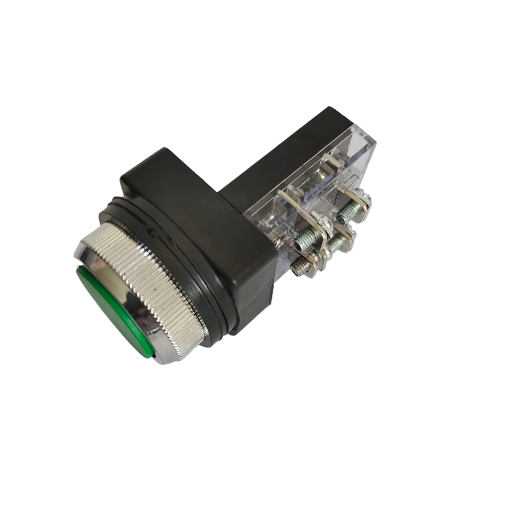 PB-30 Push button switch สวิตช์ปุ่มกด ขนาด 30มิล แบบกดติดปล่อยดับ (กดเด้ง) 1NO 1NC แดง เขียว เหลือง ดำ สินค้าพร้อมส่ง - รูปที่ 4